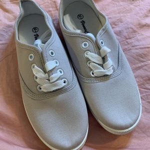 NWOT Gray Keds-Style Sneaker Flats